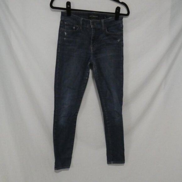LUCKY BRAND - Ava - Skinny - Ankle | size 4/27 | Blue Distressed Denim Jeans - Picture 1 of 16